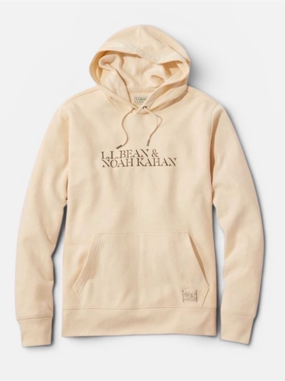 L.L. Bean x Noah Kahan Unisex Cream Pullover Hoodie  Cotton Limited Edition | L